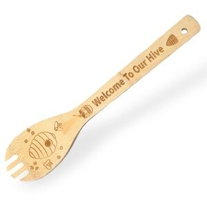 Bamboo Bee Decorative Cooking Spoon-  NWOT